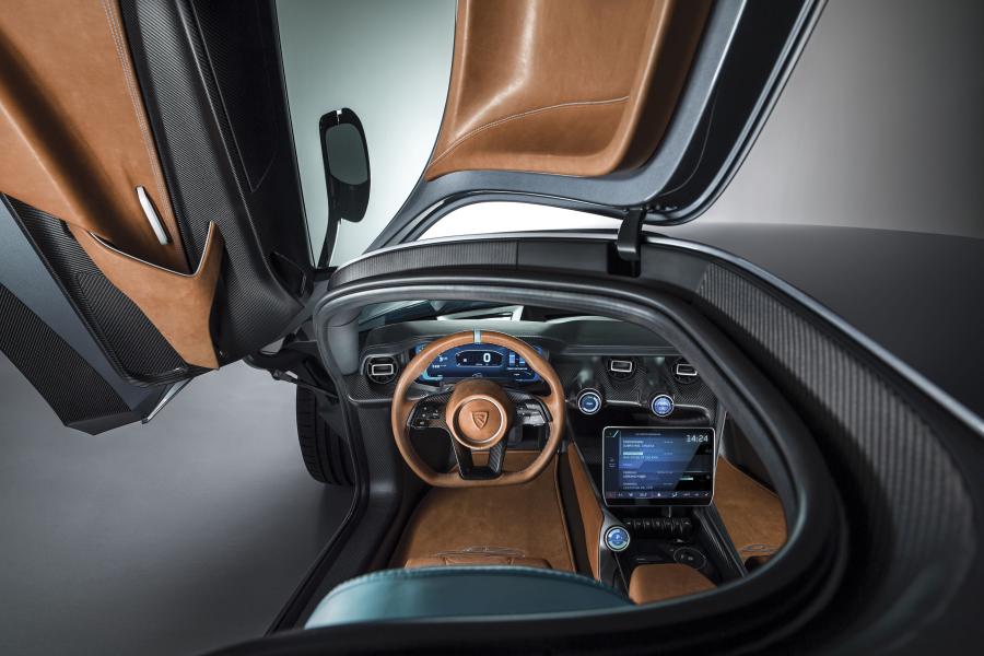 Интерьер Rimac C_Two 2018 года  (фото 21 из 43)